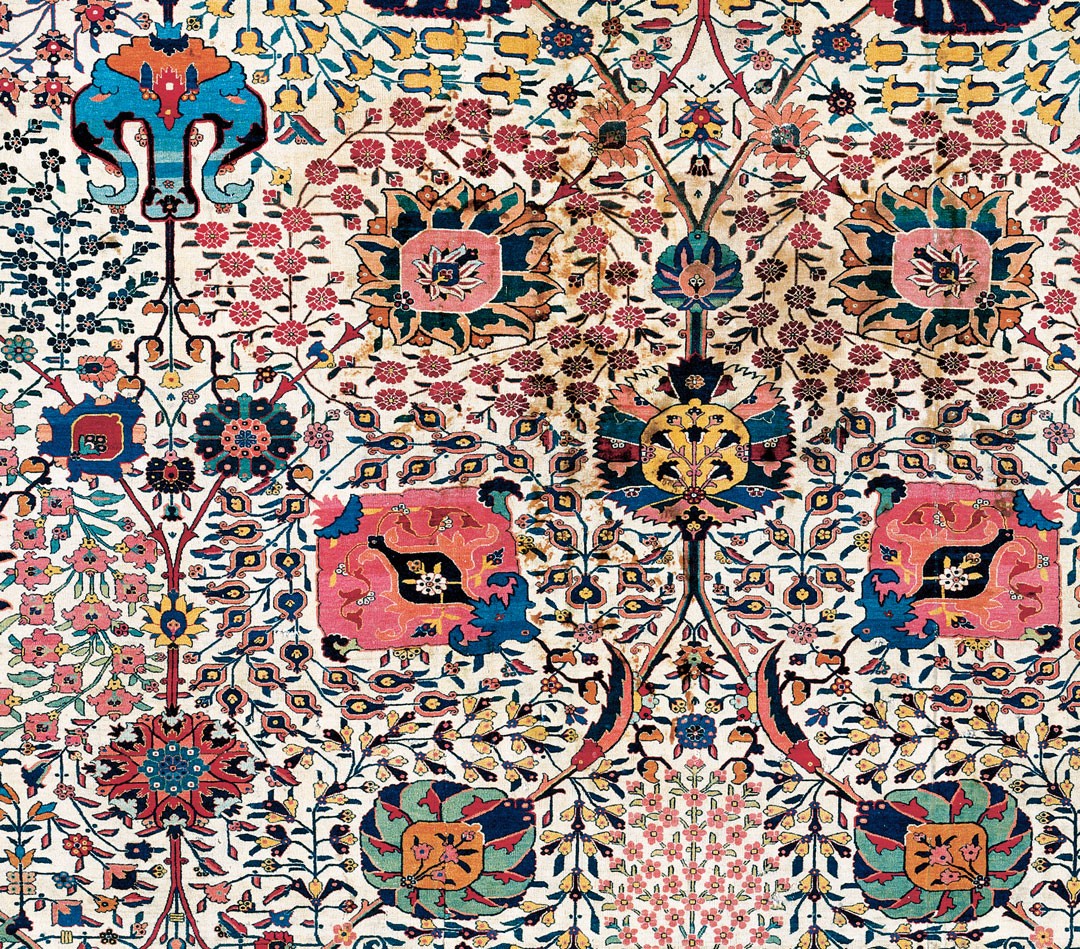Carpet with Vases (detail)