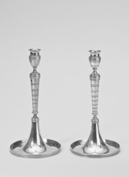 Two candelabra