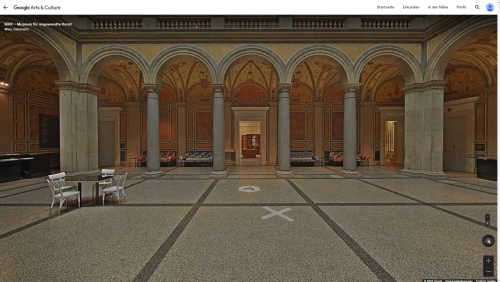 Virtueller Rundgang durch das MAK