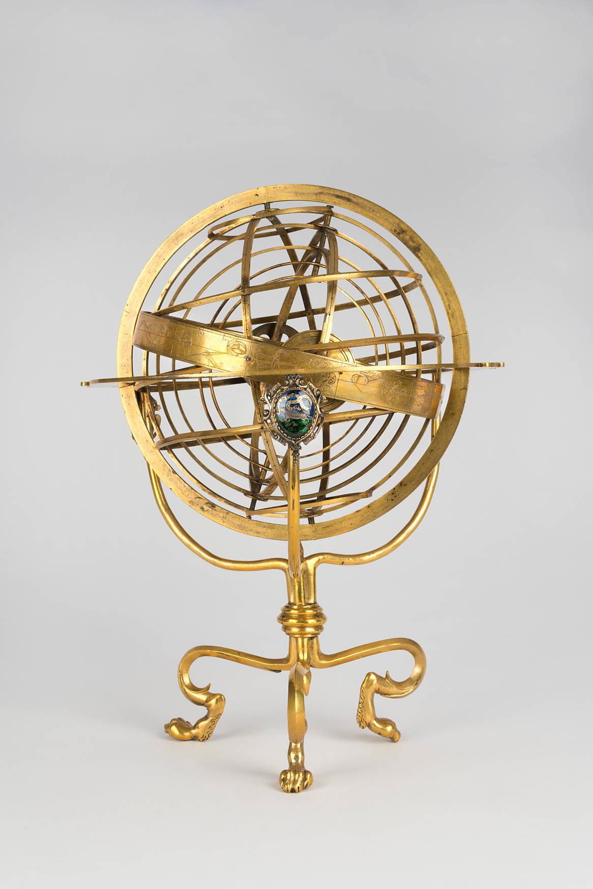 <BODY><div>Euphrosino di Lorenzo Volpaia, armillary sphere, measuring instrument, 1553</div><div>© MAK</div><div> </div></BODY>