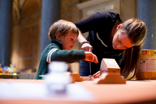 Kinder Workshop im MAK