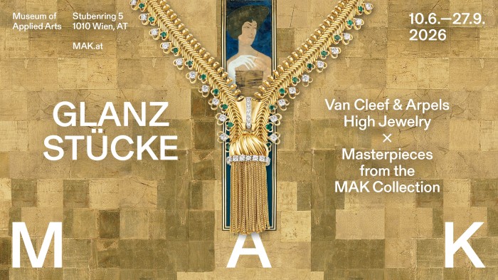 Poster for the exhibition GLANZSTÜCKE