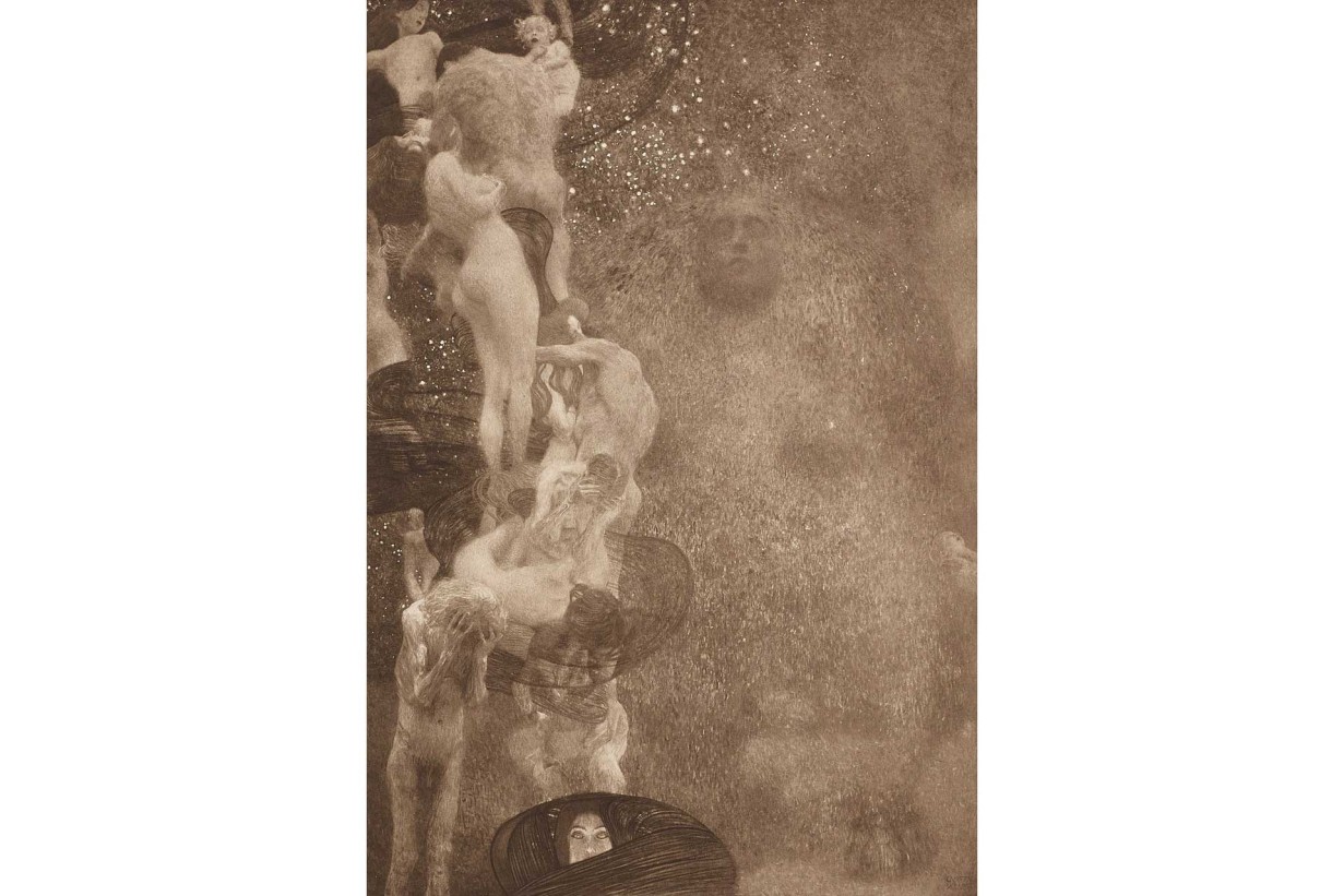Photogravure Gustav Klimt, Philosophy