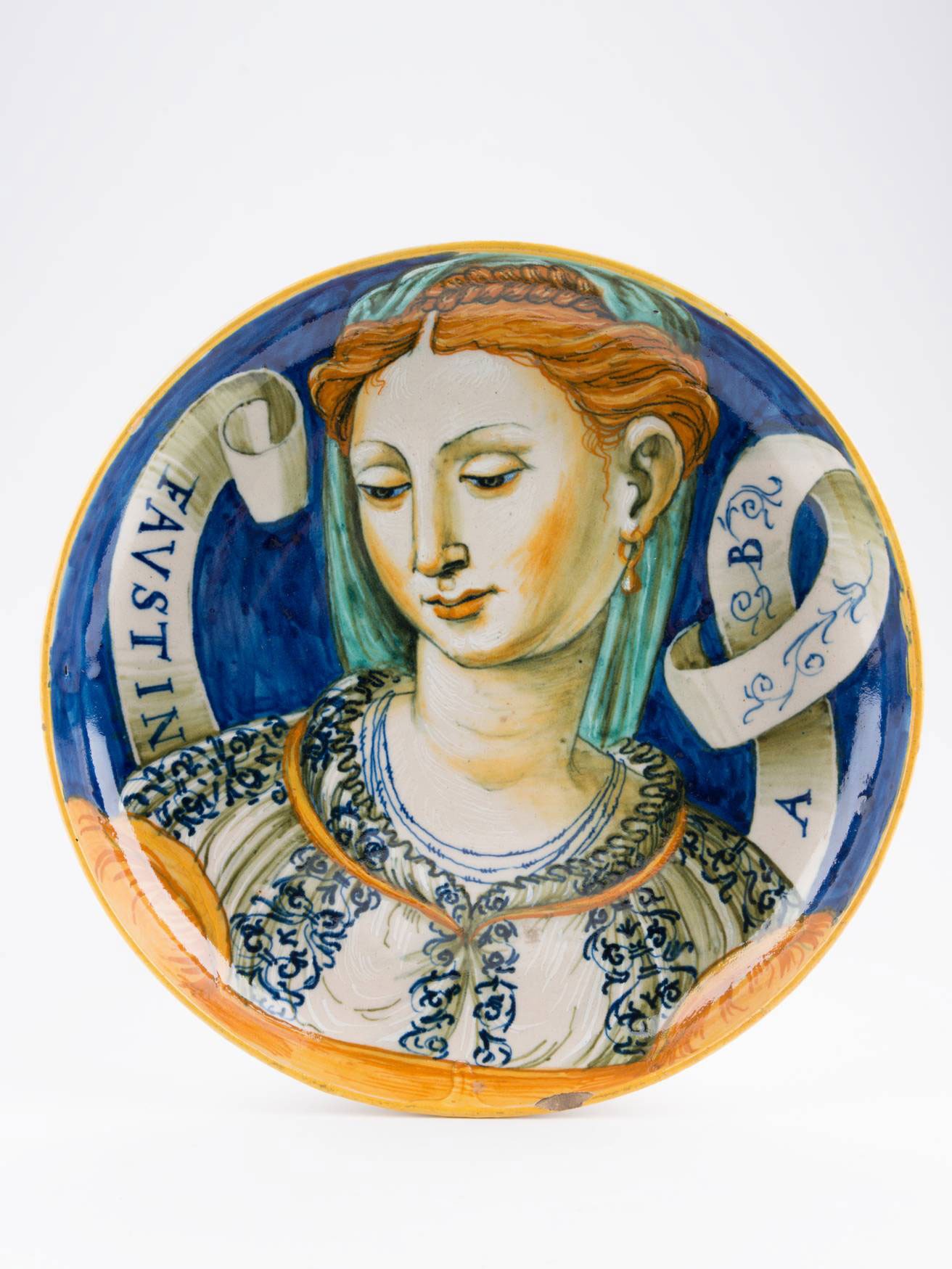 <BODY><div>Bowl, Faustina Bella, Urbino or Castel Durante, ca. 1530–1540 © MAK/Georg Mayer</div></BODY>