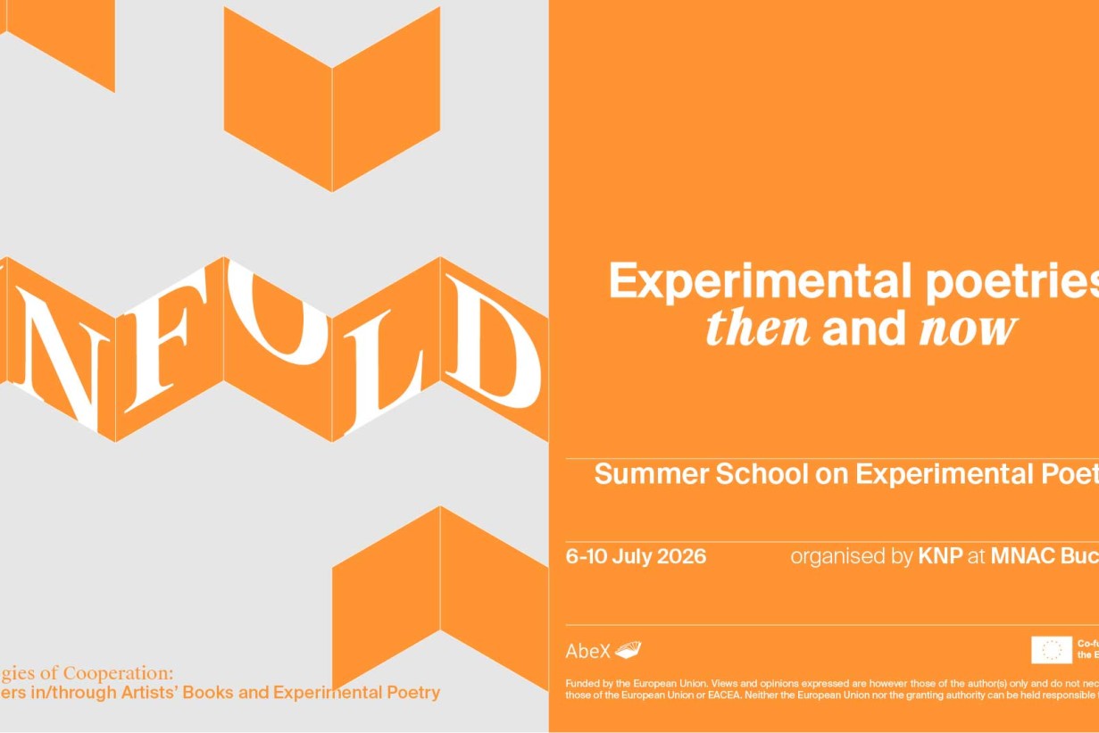 Call for Participants: Unfold – Experimental Poetries Then and Now