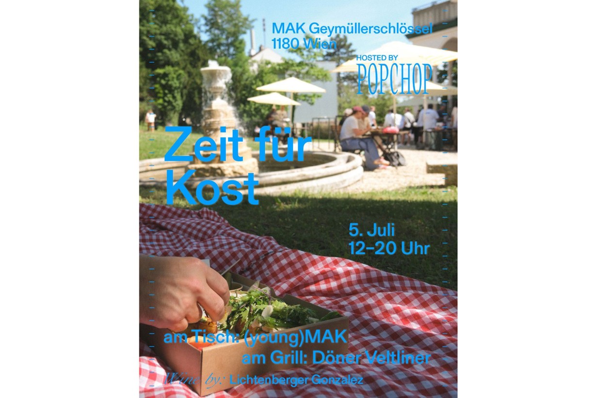 Picknickszene vor dem Geymüllerschlössel