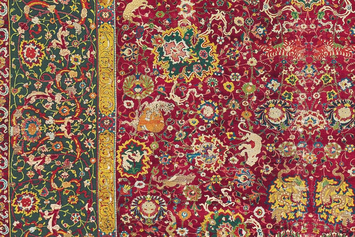 Sammlung Textilien und Teppiche