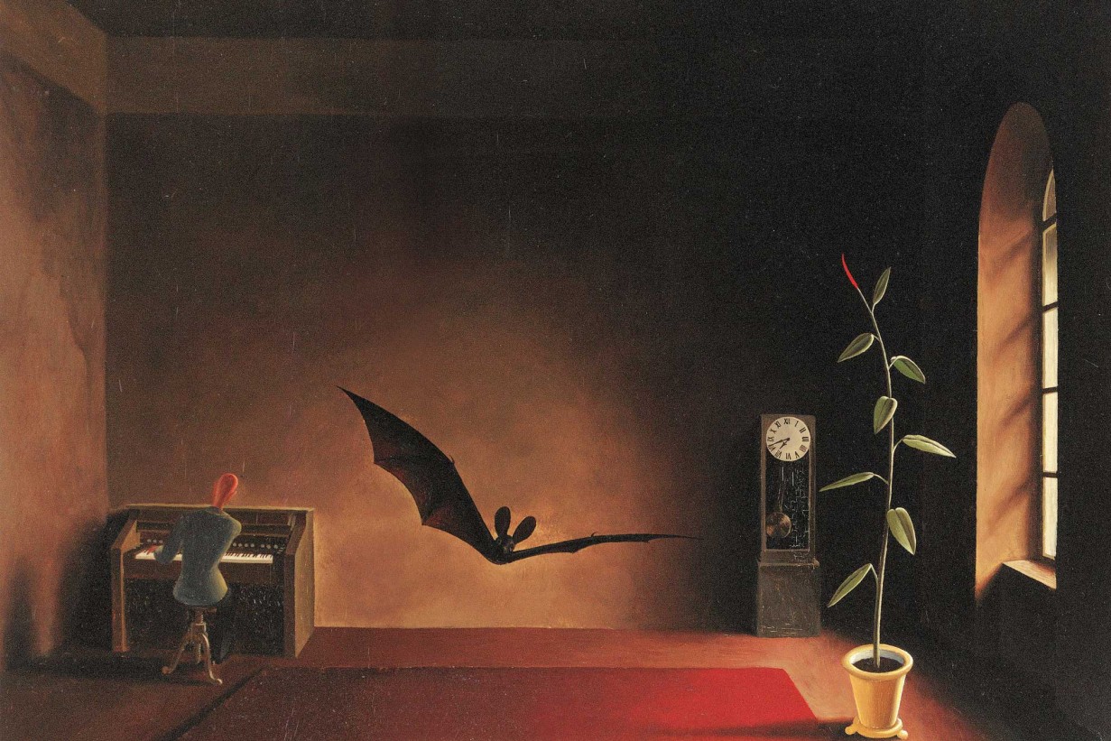 Franz Sedlacek, Lied in der Dämmerung, Ölgemälde