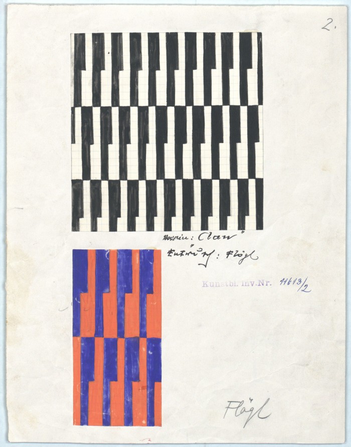 Grafisches Muster der Wiener Werkstätte