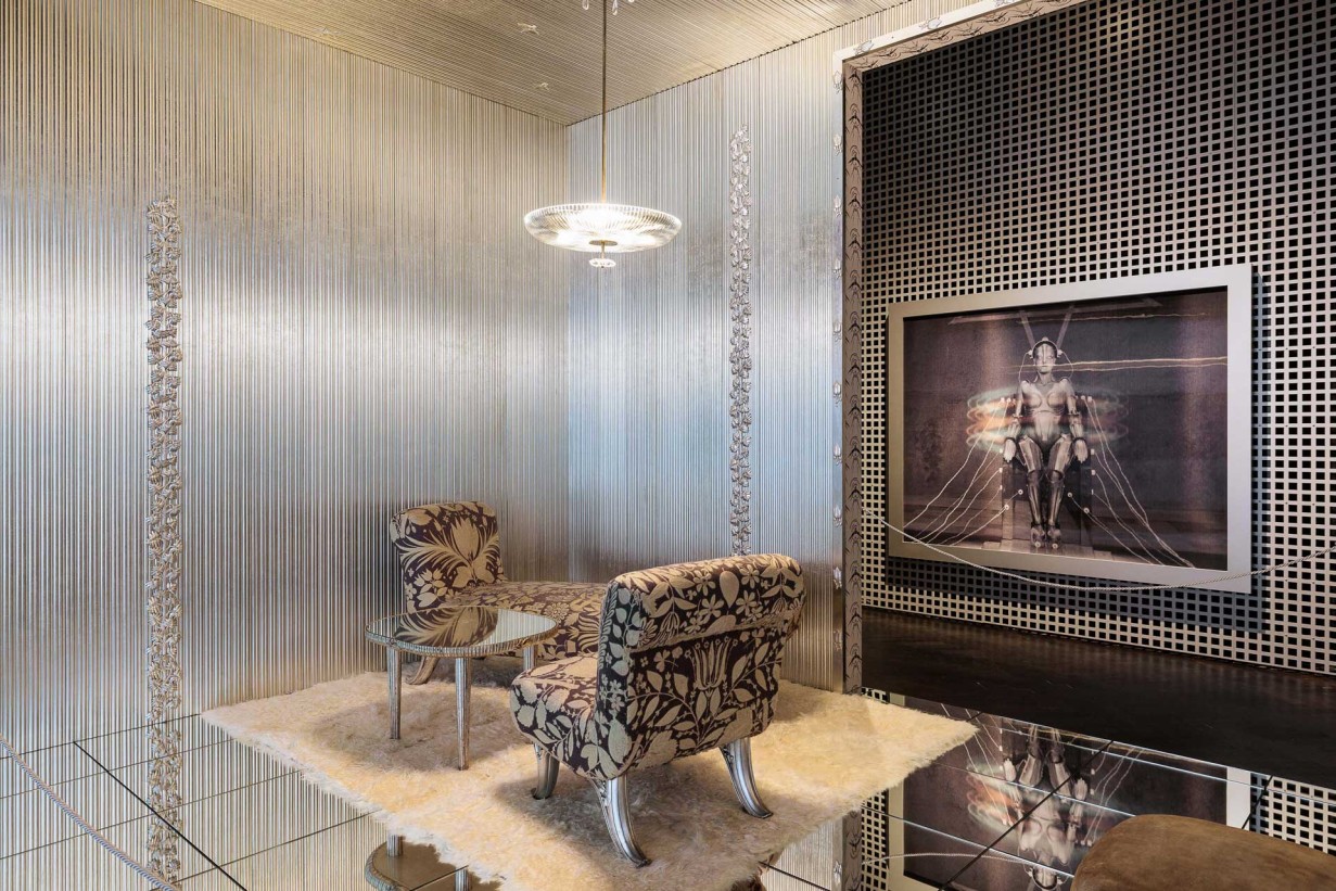 Josef Hoffmann, „Zimmereinrichtung für eine großen Star“