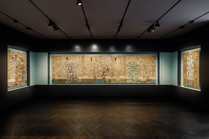 Gustav Klimt, 9 Werkzeichnungen für die Ausführung eines Mosaikfrieses für den Speisesaal des Palais Stoclet in Brüssel