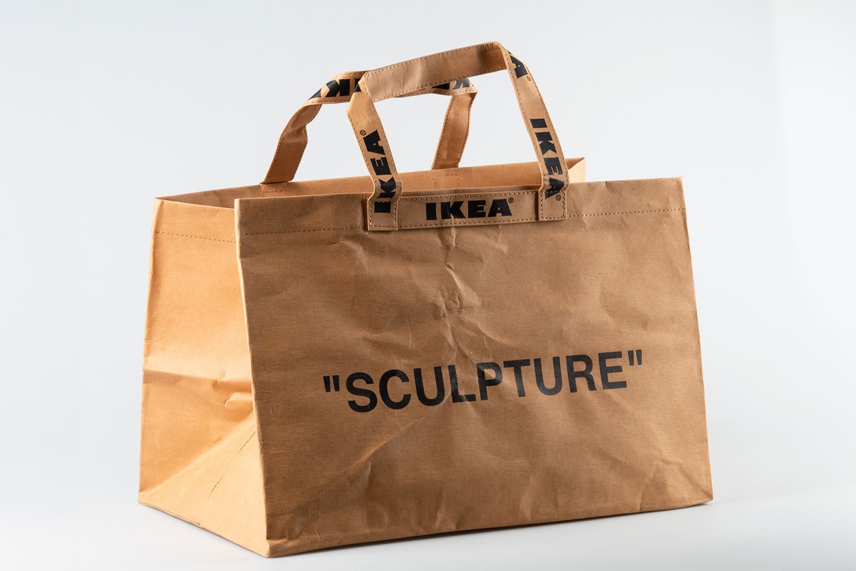 Brown bag with “Sculpture” lettering