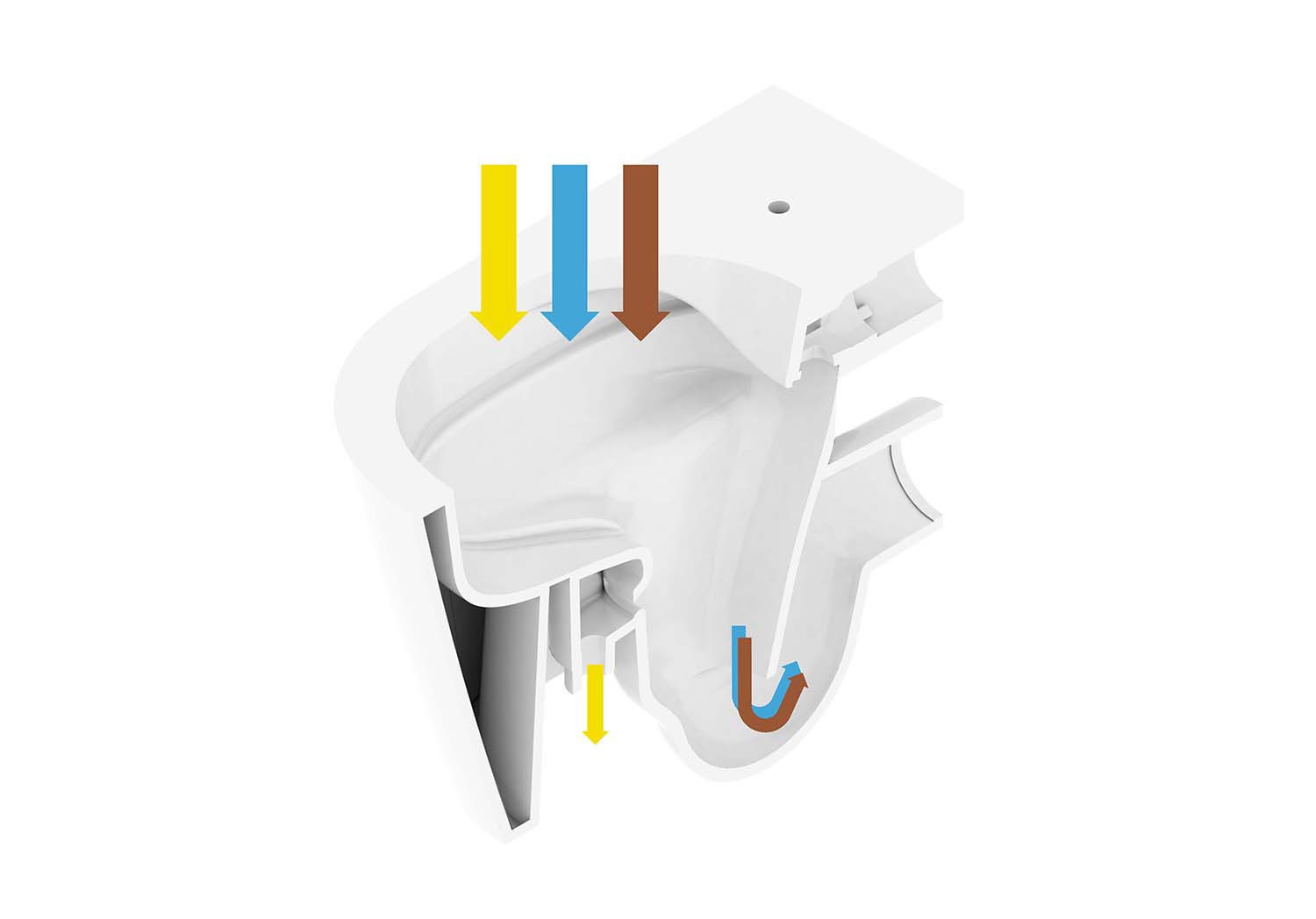 <BODY>EOOS, <em>Urine Trap</em> (Schematics, section of flush toilet), 2019<br />© EOOS/grafisches Büro</BODY>