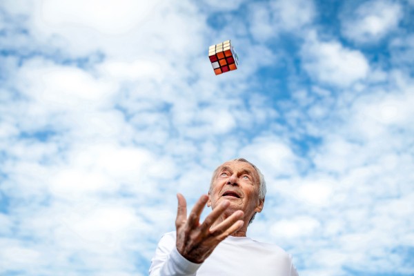 50 YEARS OF TWISTS AND TURNS. Ernő Rubik and the Rubik’s Cube Anniversary