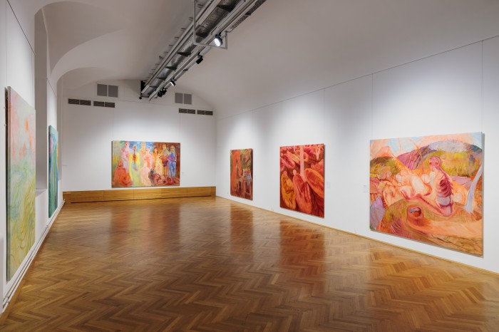 MAK Ausstellungsansicht, KATERYNA LYSOVENKO. Borderland
