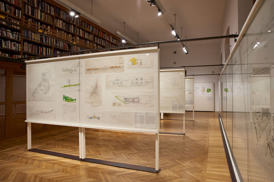 <BODY><div>MAK Exhibition View, 2018</div><div>GUSTAV PEICHL: 15 Buildings for His 90th </div><div>MAK Works on Paper Room</div><div>© MAK/Georg Mayer</div><div> </div></BODY>
