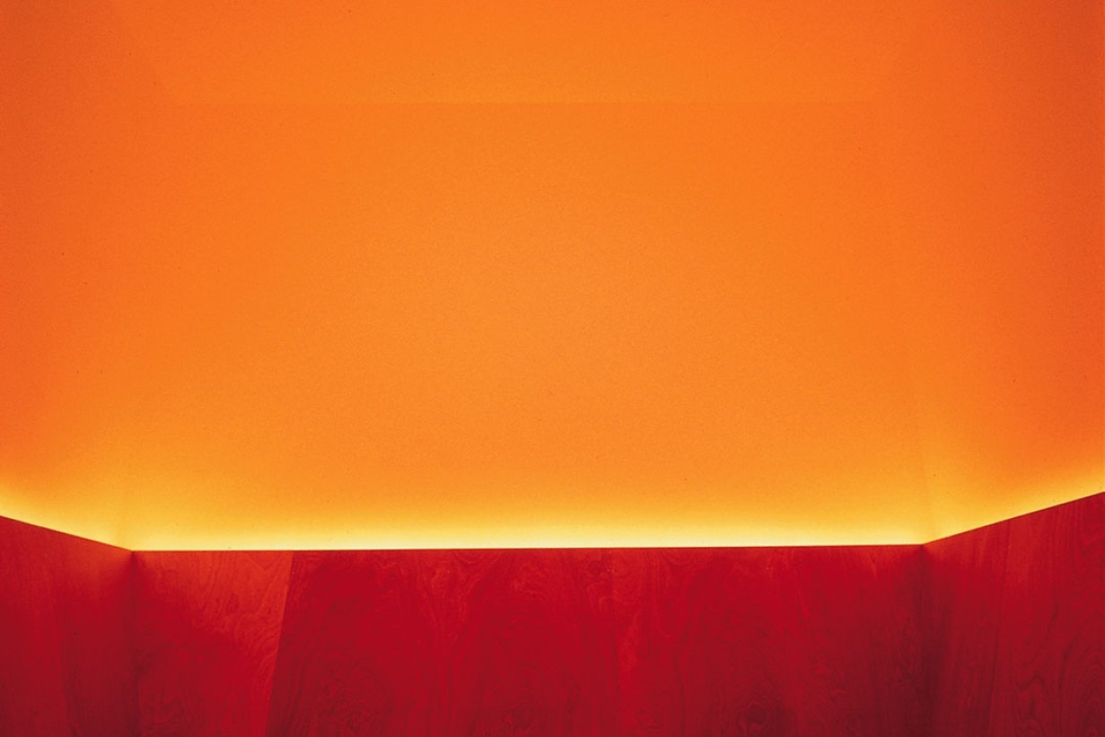 James Turrell, the other horizon, Skyspace, interior view, 1998