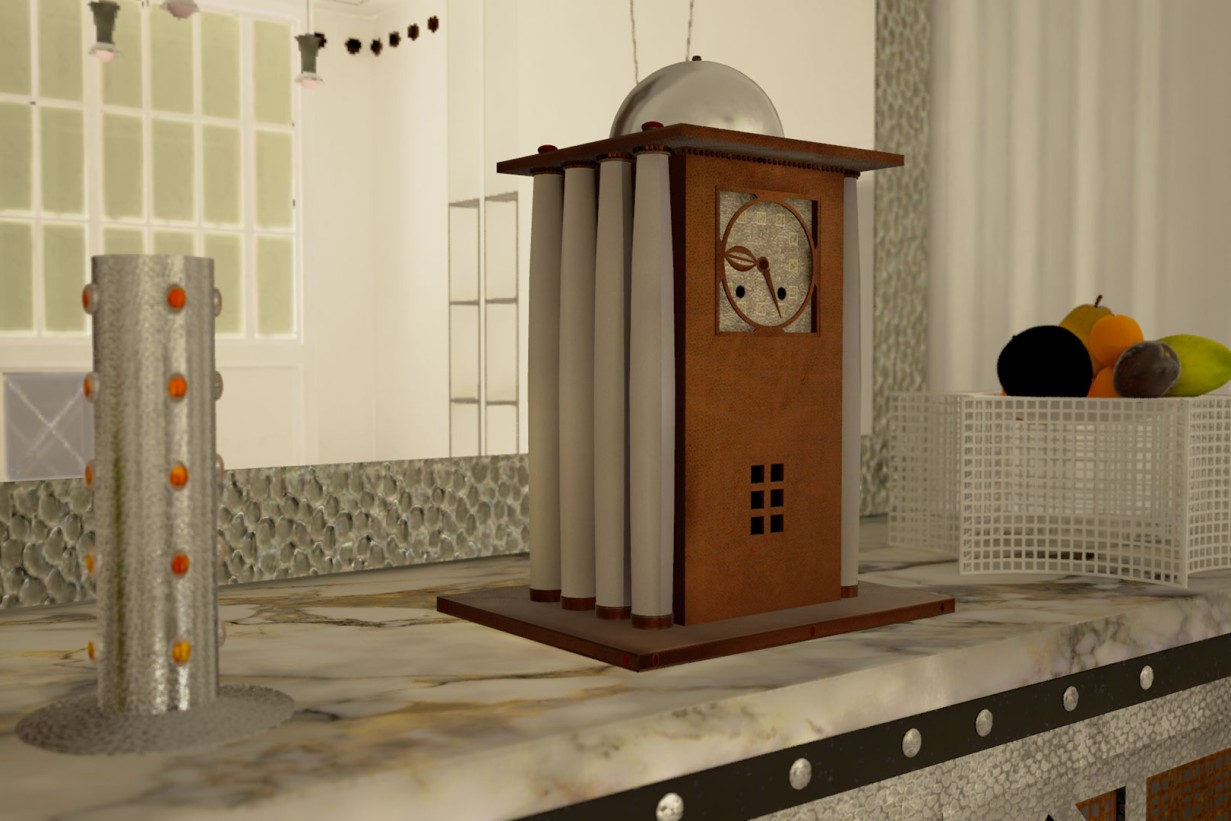 Virtual Reality Visualisierung des Verkaufsraumes der Wiener Werkstätte