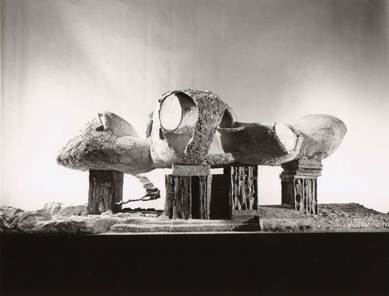 <BODY>Frederick Kiesler, Model for an <em>Endless House</em>, 1959</BODY>
