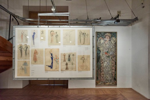 MAK-Ausstellungsansicht, 2016MODE-UTOPIEN. Haute Couture in der Grafik&#160;MAK-Kunstblättersaal© MAK/Georg Mayer&#160;