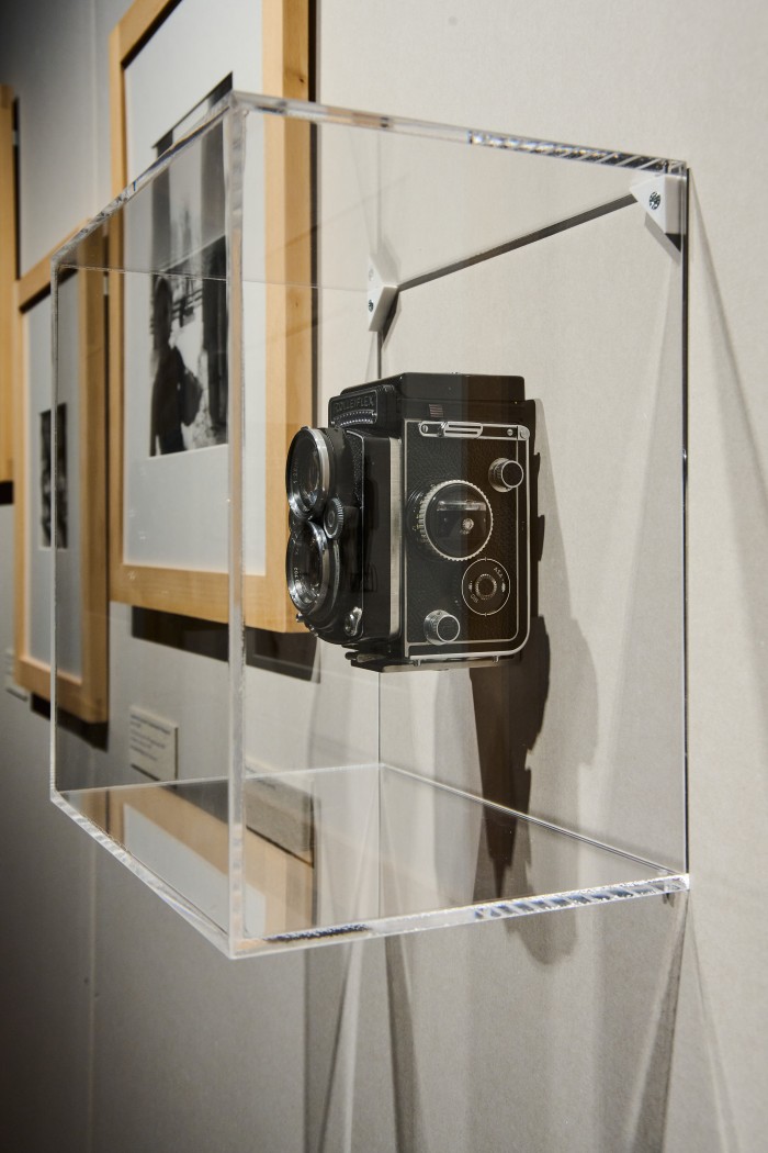 Rolleiflex von Barbara Pflaum in Vitrine