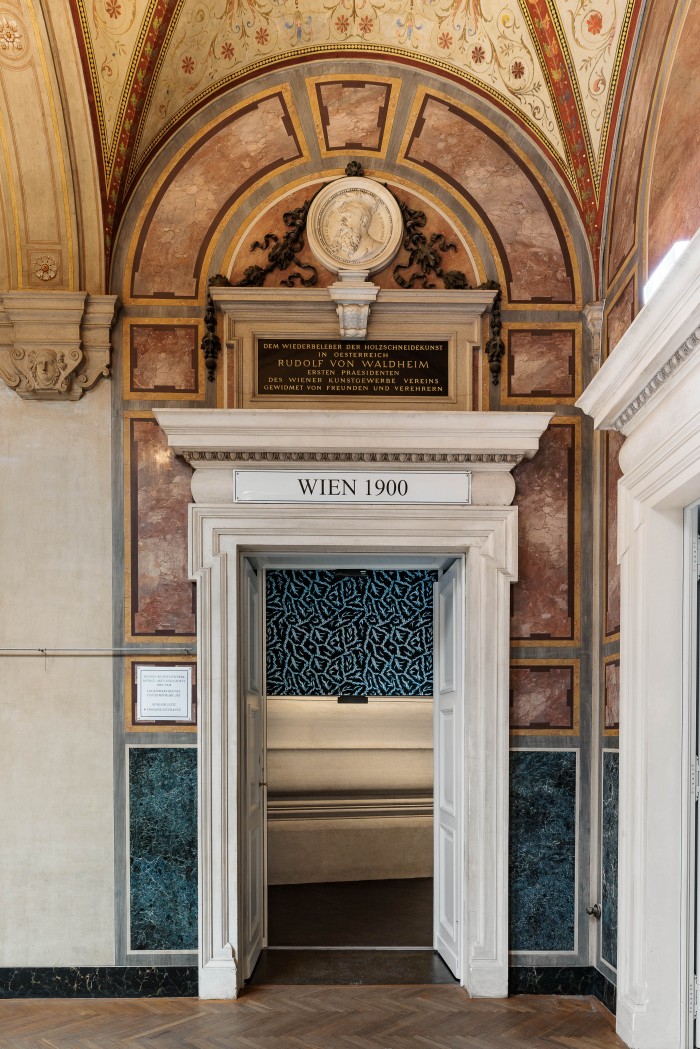 Eingang zur Schausammlung Wien 1900