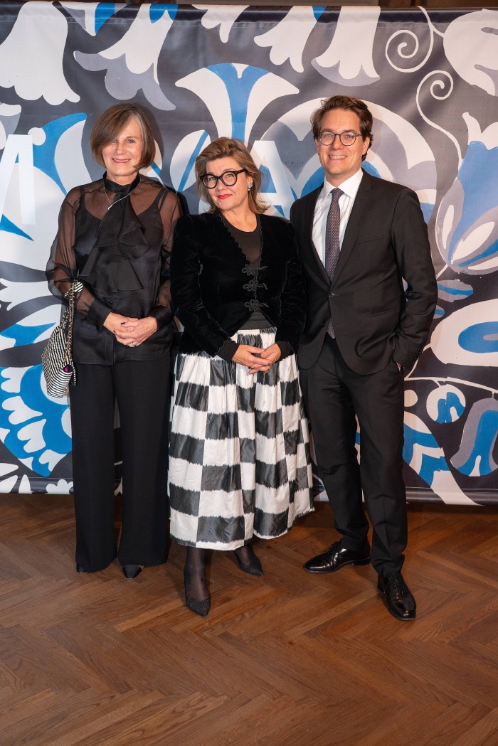 MAK Kuratoriumsvorsitzende Astrid Gilhofer, Lilli Hollein, Lukas Crepaz