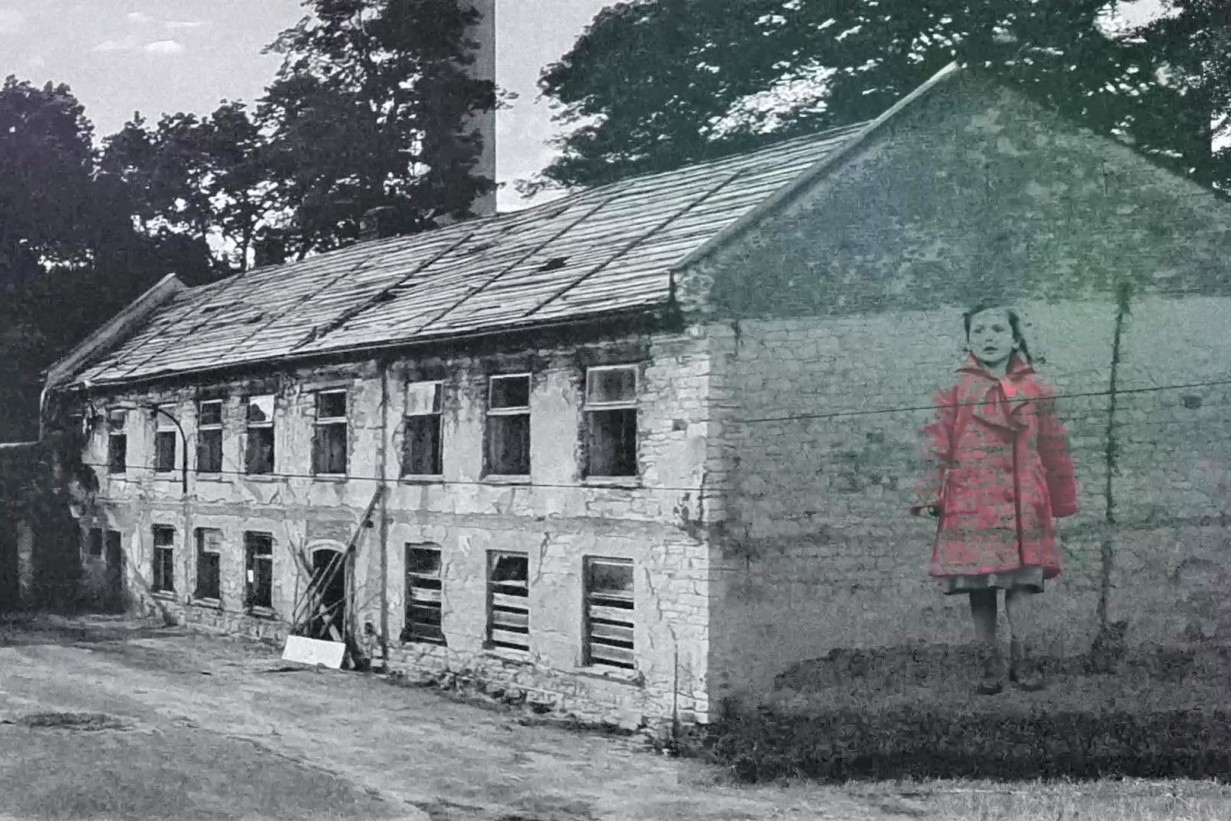 A somewhat dilapidated building