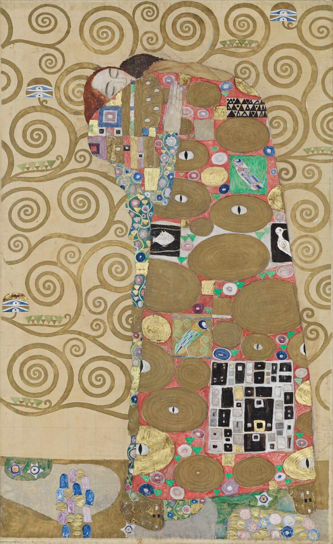 <BODY><div>Gustav Klimt, Cartoon “Fulfillment” (detail), 1910/11 </div><div>© MAK/Georg Mayer</div></BODY>