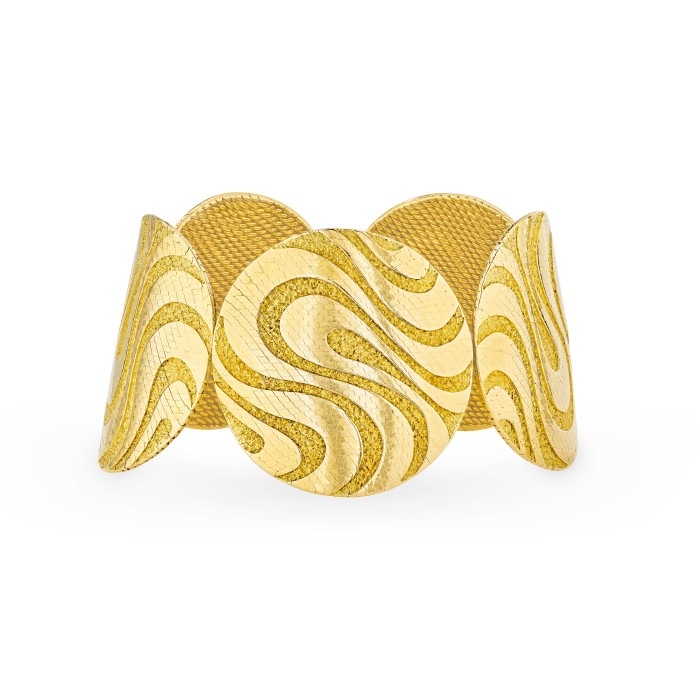Armband aus der Garnitur Op Art