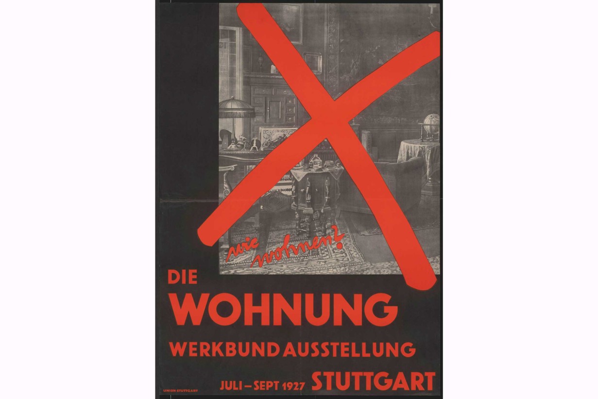 Willi Baumeister, Plakat der Werkbundausstellung