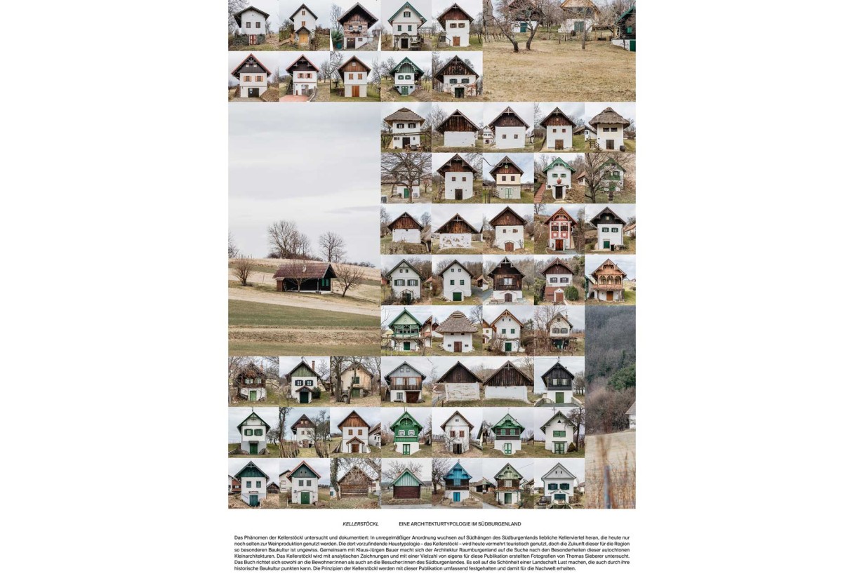 Poster with many individual photos of Kellerstöckel