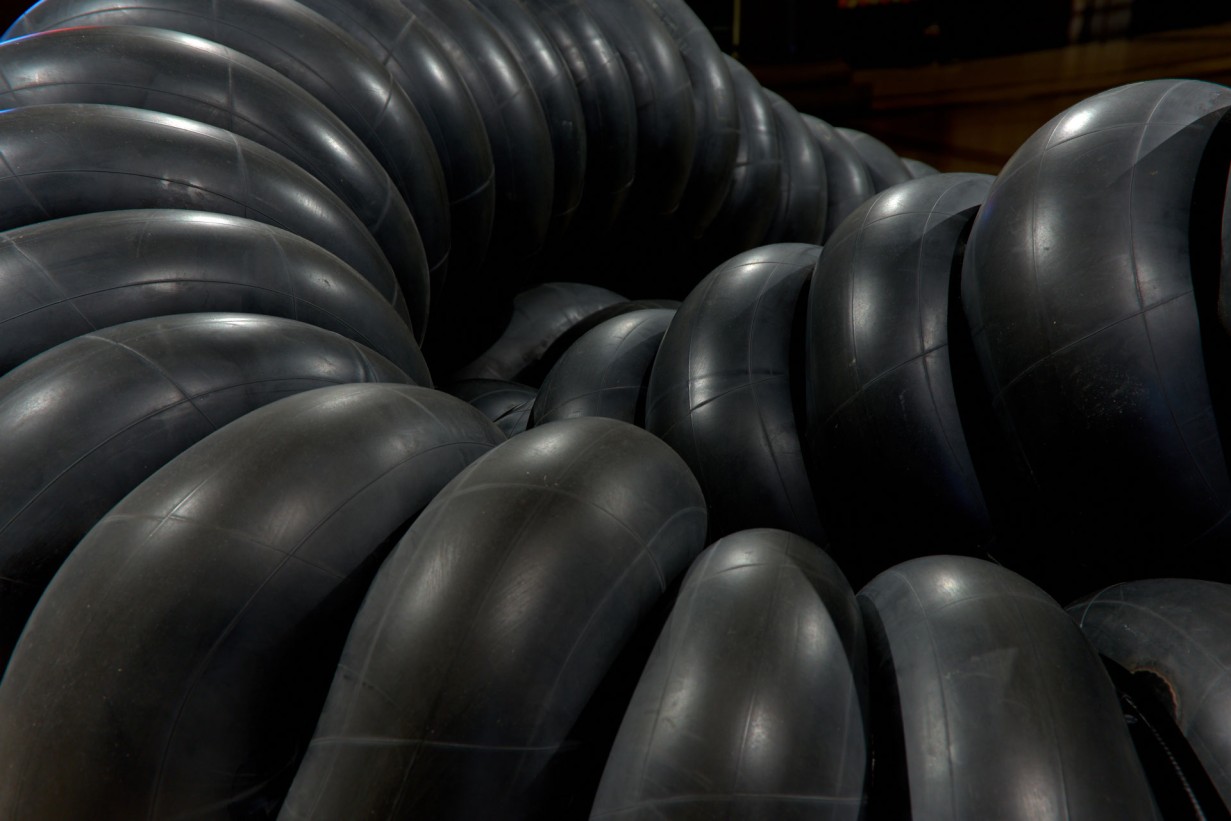 Detail eines Schlauches / Rohres 