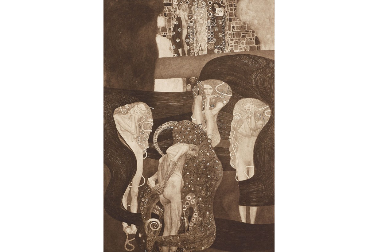 Photogravure Gustav Klimt, Jurisprudence