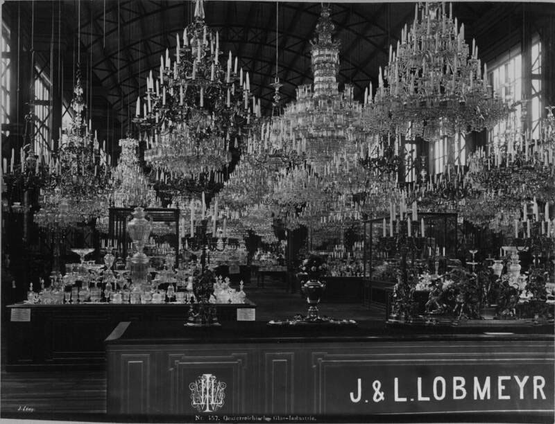 <BODY>Presentation of the Lobmeyr Company at the Vienna World Fair, 1873 © MAK</BODY>