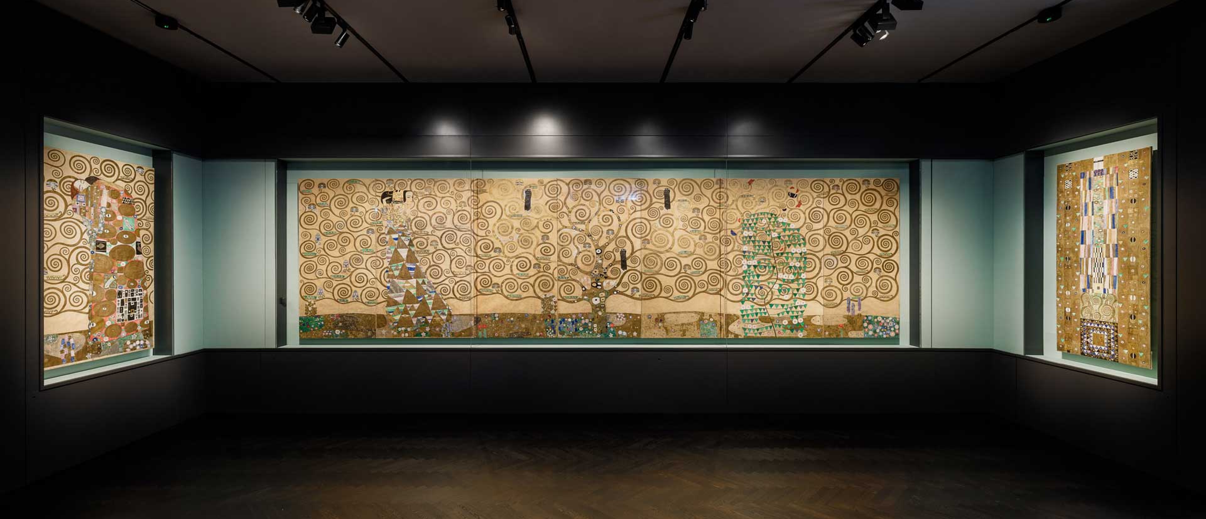 Gustav Klimt, 9 Werkzeichnungen für die Ausführung eines Mosaikfrieses für den Speisesaal des Palais Stoclet in Brüssel