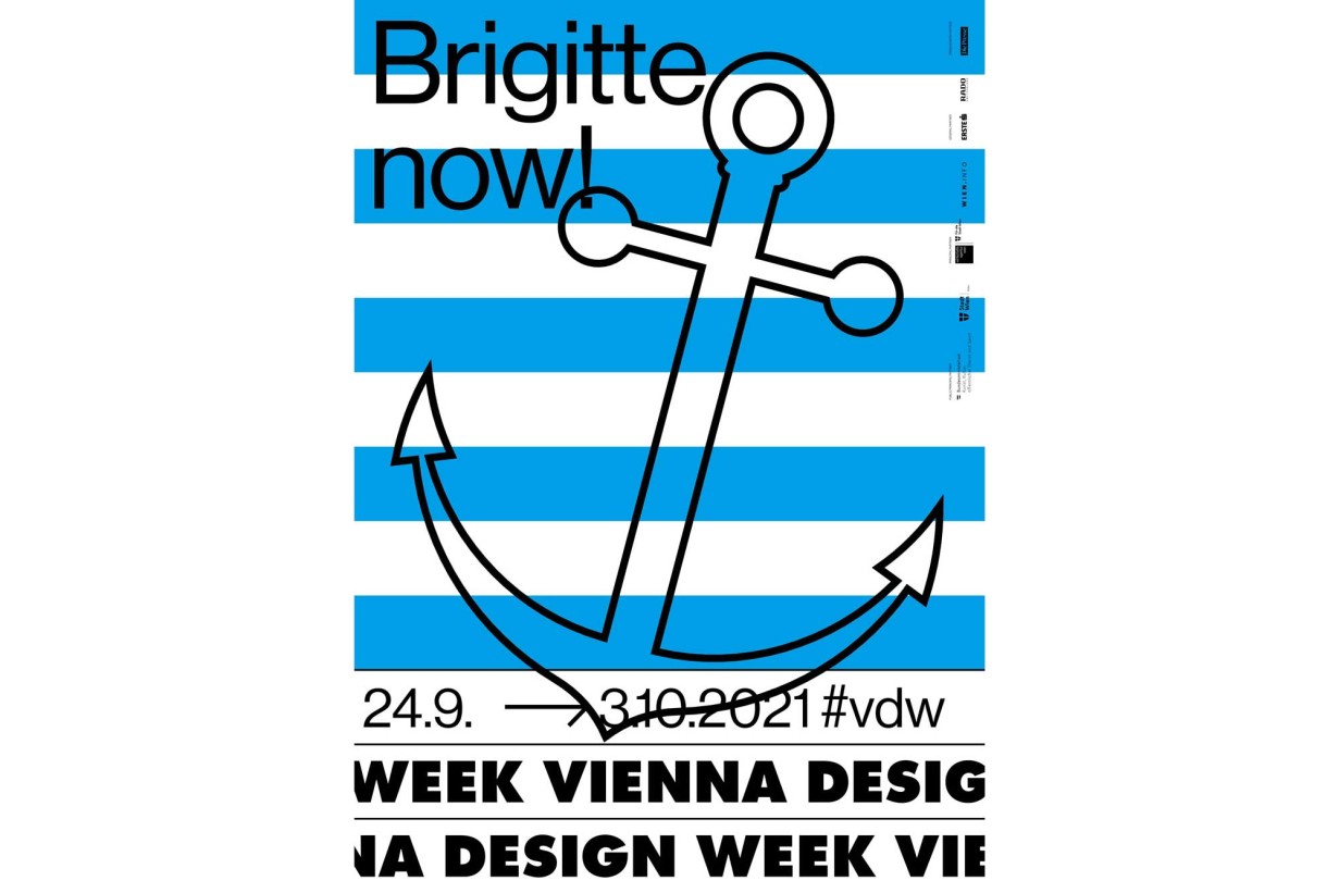 Plakat für die VIENNA DESIGN WEEK 2021