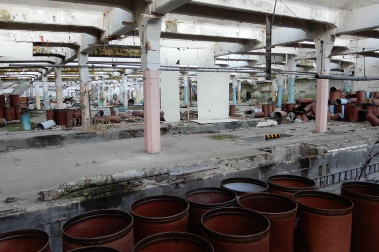 A warehouse from the inside 