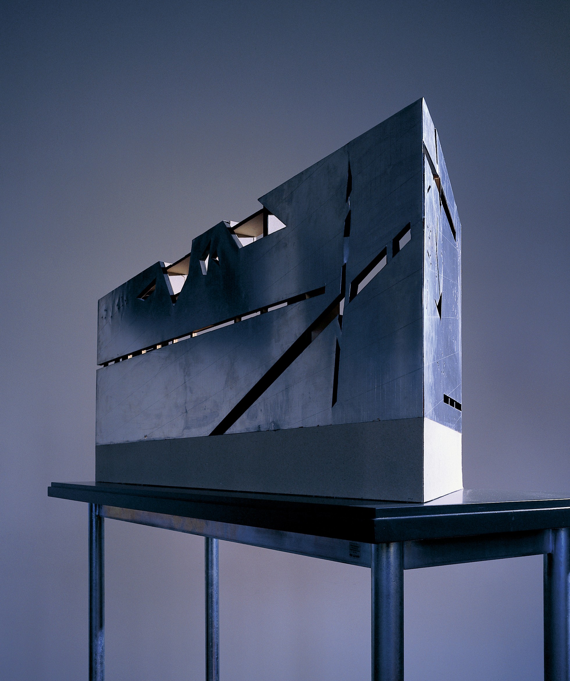 Daniel Libeskind, Main staircase-facade study model 