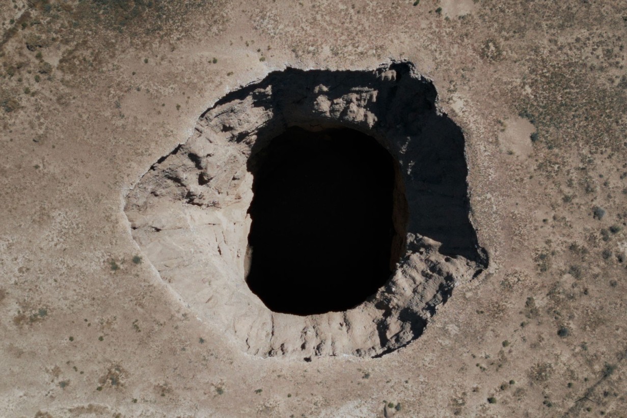 Sinkhole, Utah, USA