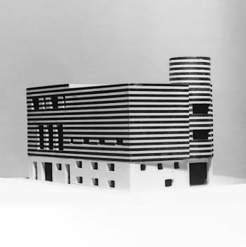 Adolf Loos, House for Josephine Baker, Paris XVI, Avenue Bugeaud, France (project to convert and connect two existing houses), 1927Original model© ALBERTINA, Vienna&#160;