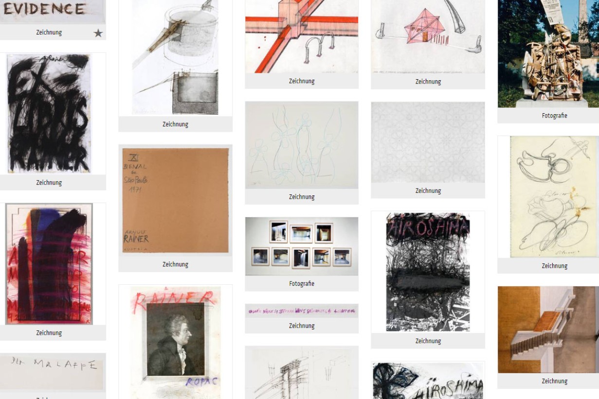 Contemporary Art Collection in the MAK Collection Online