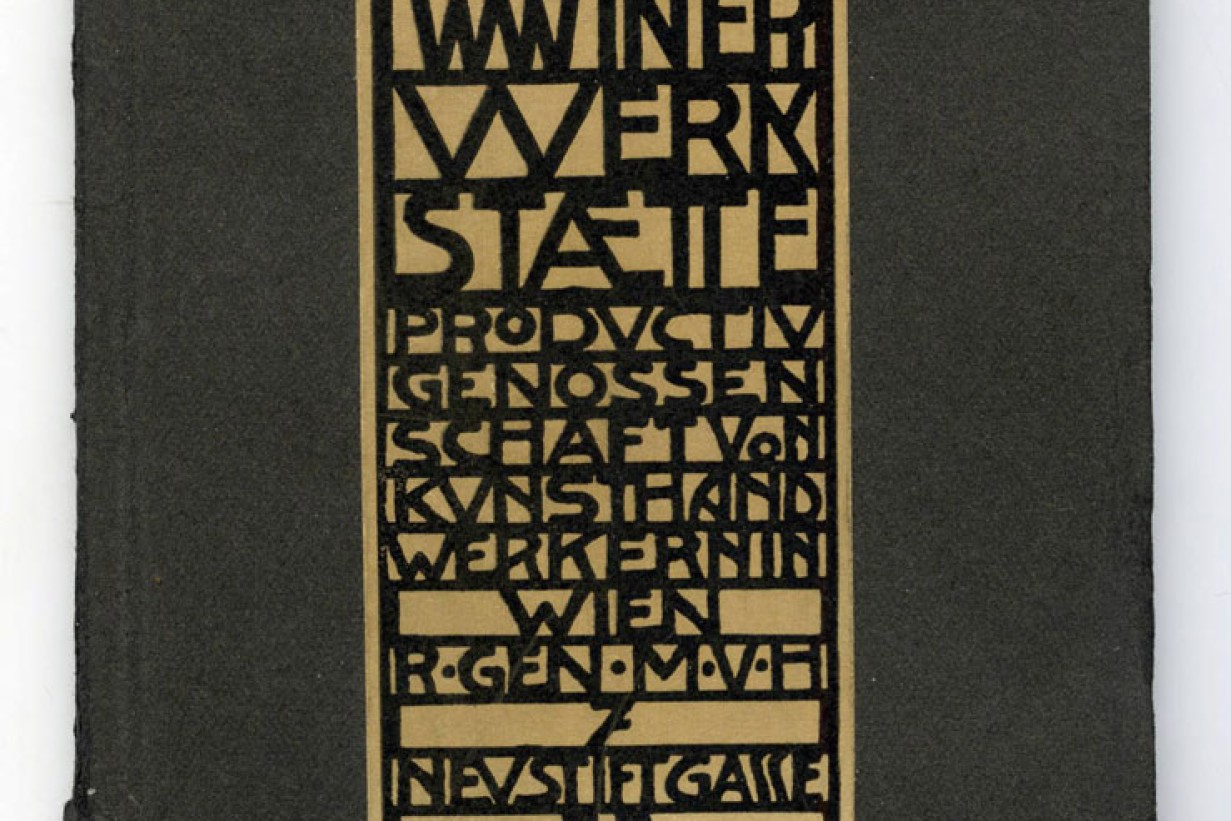 The Commercial Graphic Design of the Wiener Werkstätte