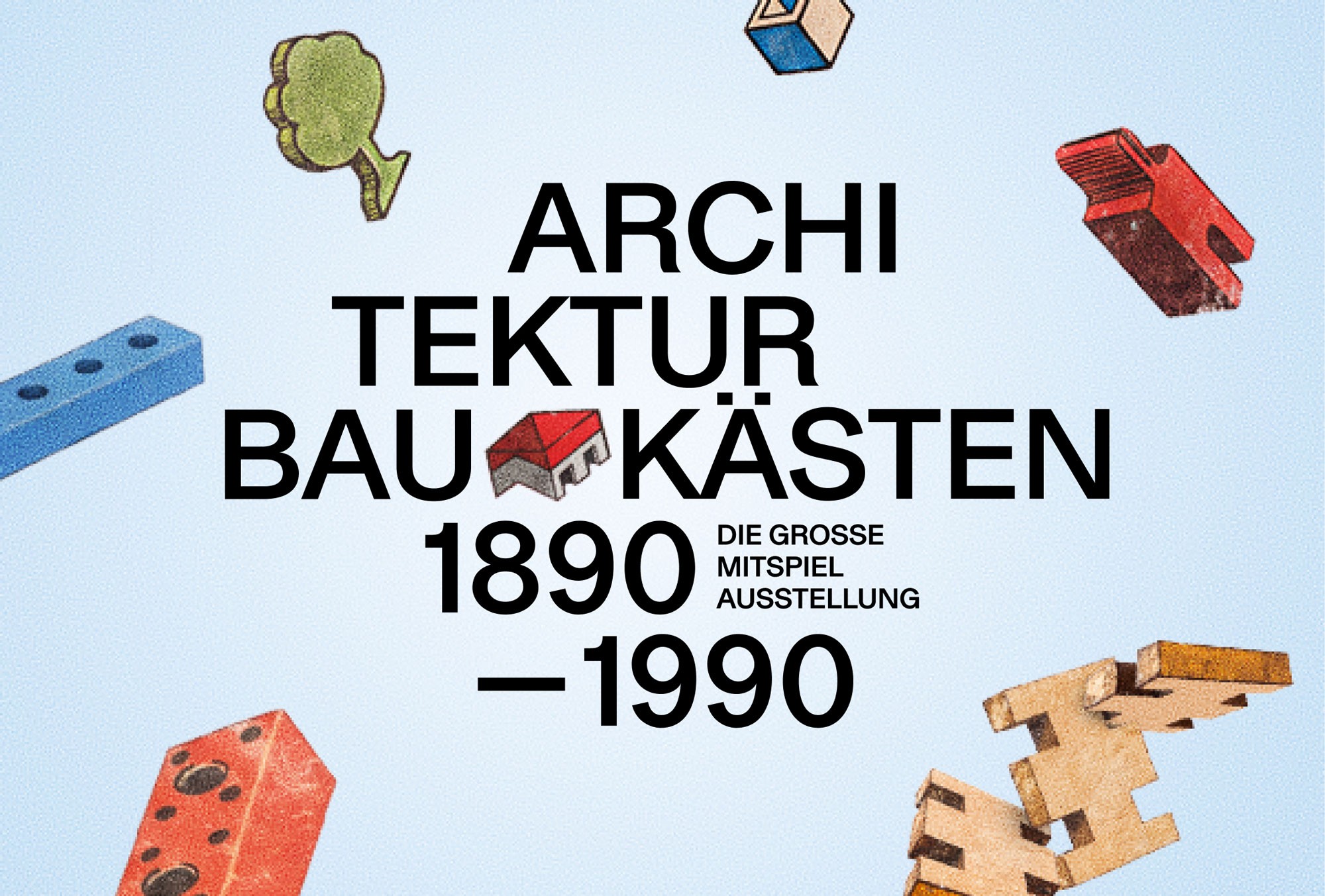Image accompanying source report: MAK Vienna looks back at a century of architectural building kits, long before Lego