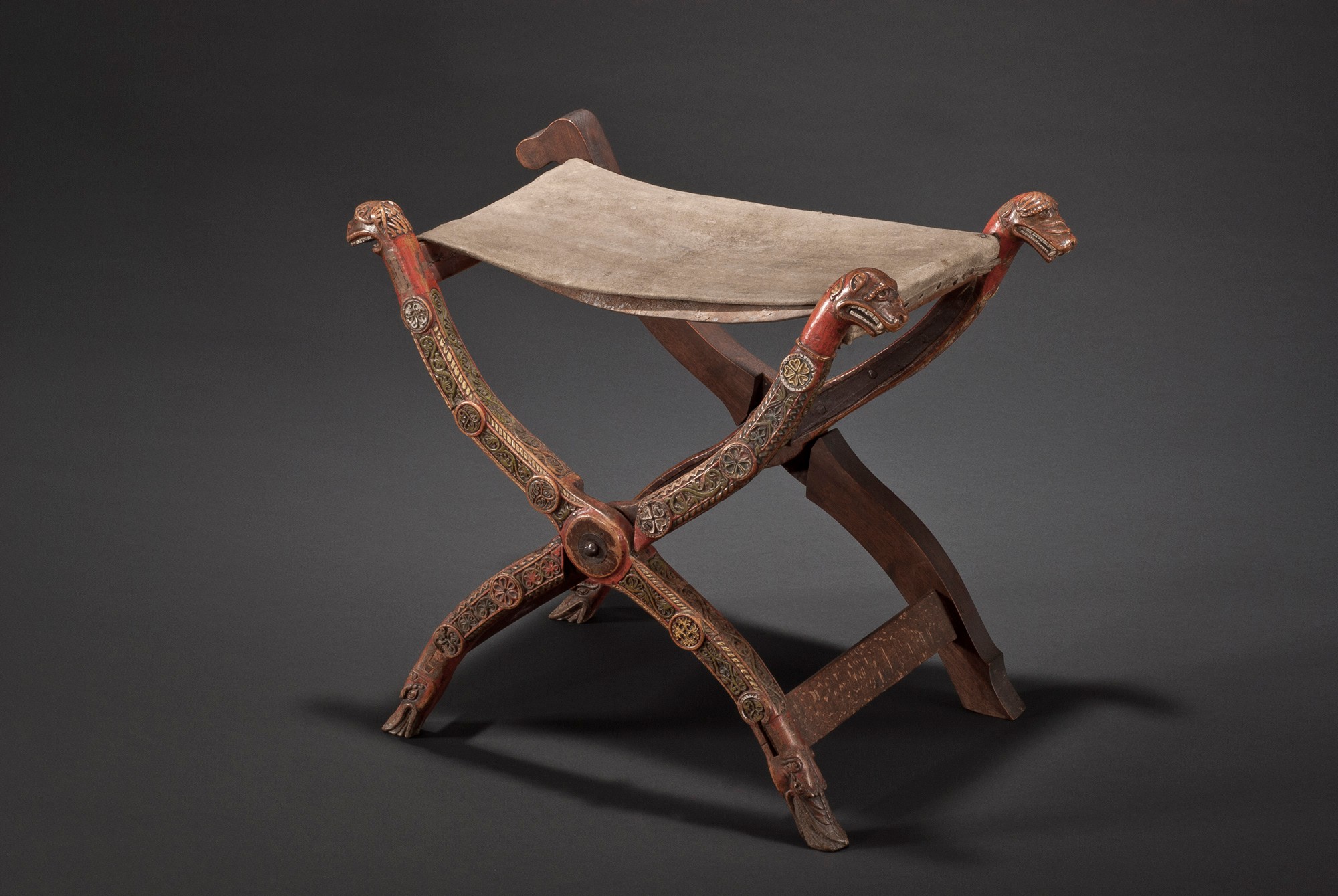 FOLDING STOOL FROM THE ABBEY OF ADMONT