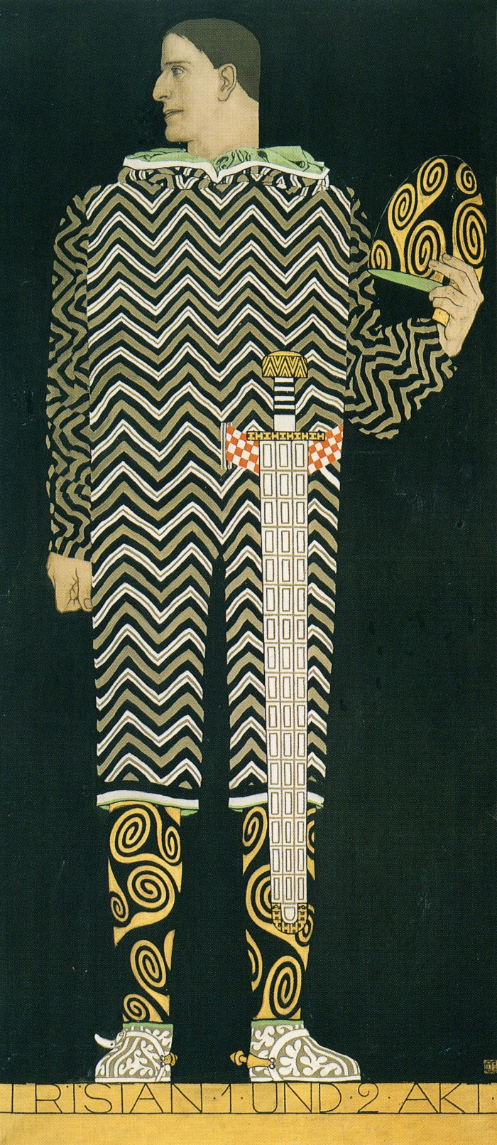 Kostümskizze Tristan