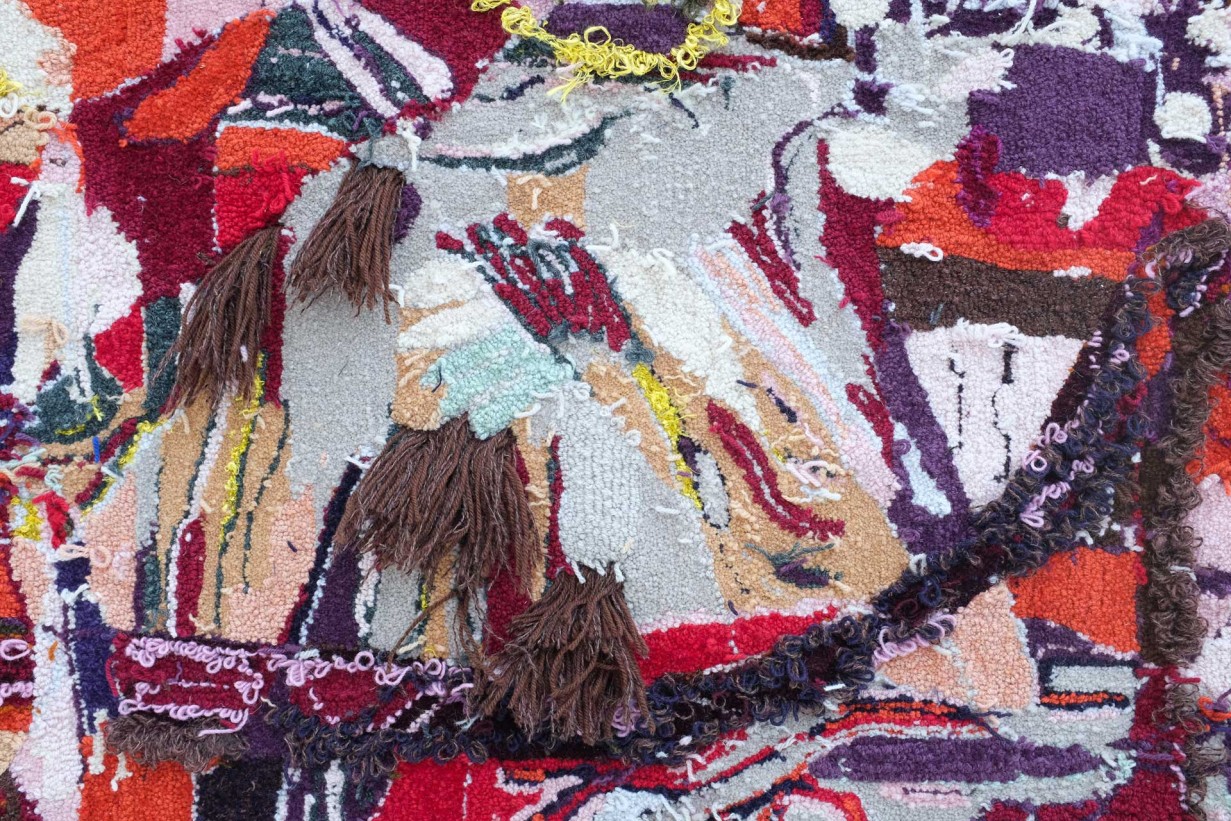 Getufteter Wandteppich