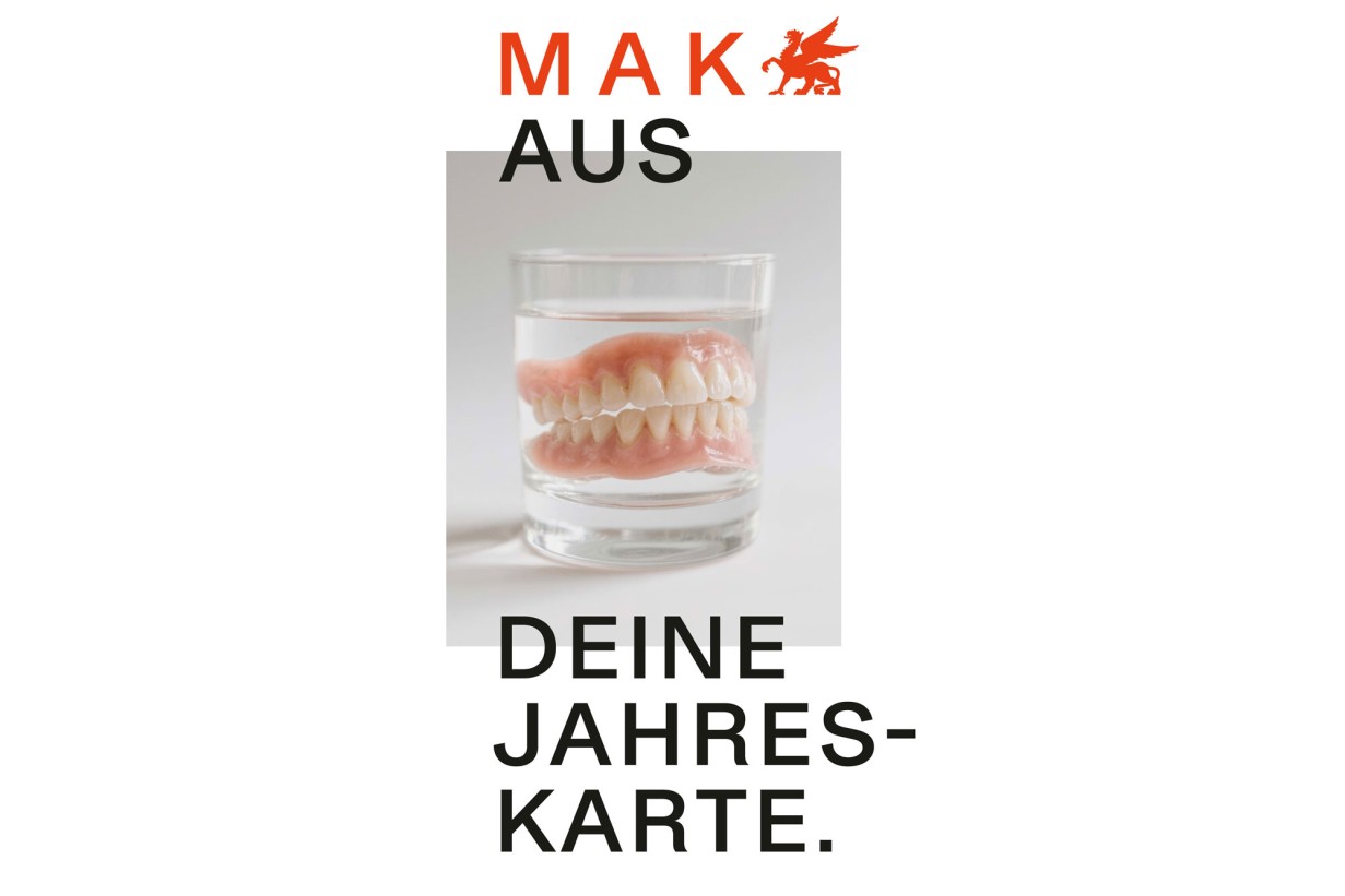 Gebiss und Text "MAK aus [Gebiss] deine Jahreskarte."