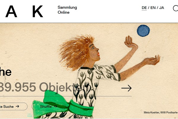 MAK Sammlung Online wurde relauncht  