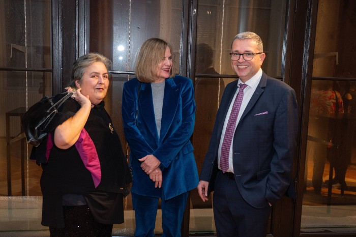 Eva Blimlinger, Bettina Leidl und Alexander Palma
